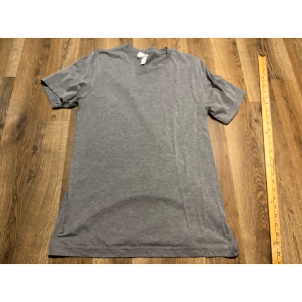Bella+Canvas Canvas Shirt Mens Size L Gray Short Sleeve Triblend Crew Neck